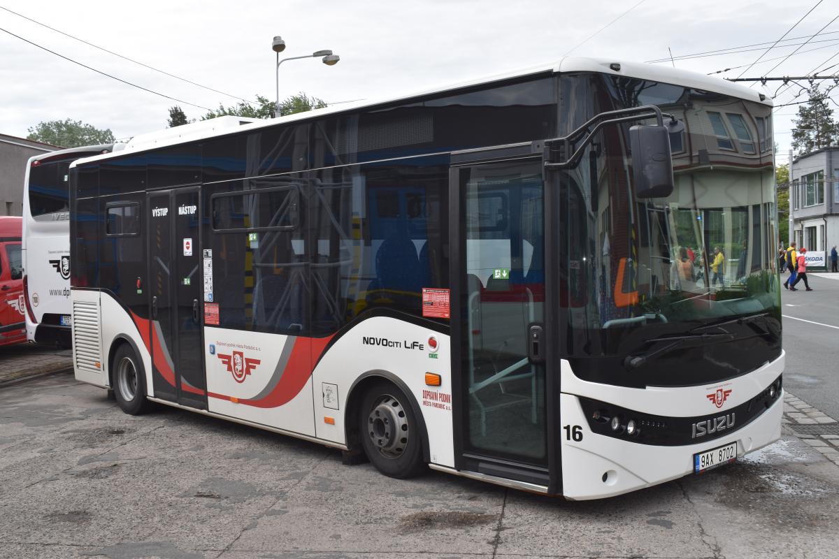 Ze dne otevřených dveří v Dopravním podniku města Pardubic
