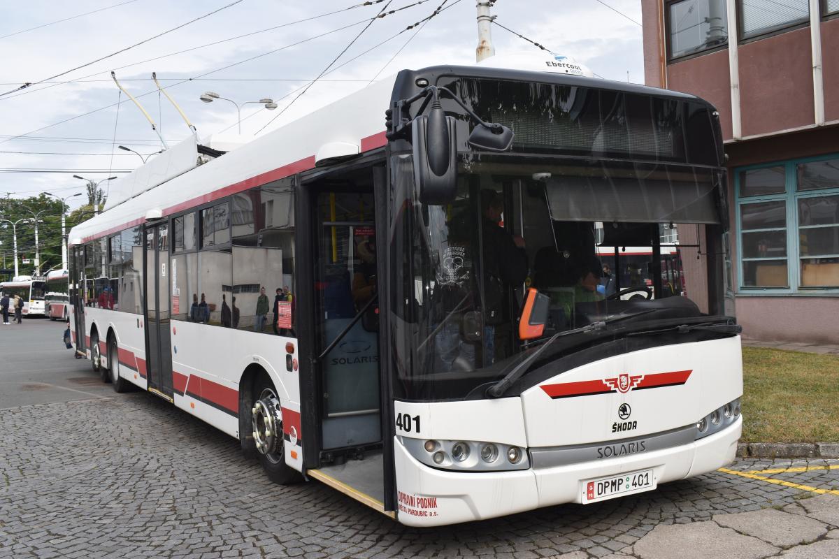 Ze dne otevřených dveří v Dopravním podniku města Pardubic