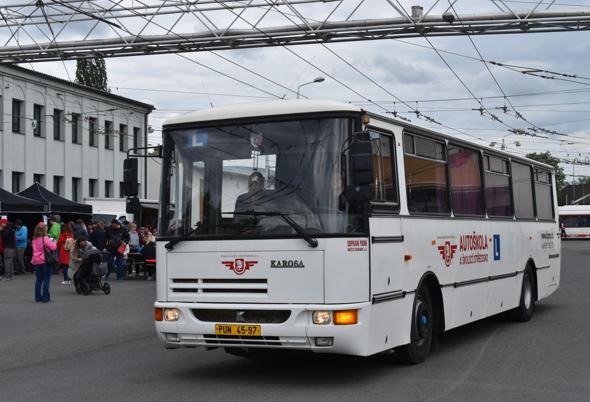 Ze dne otevřených dveří v Dopravním podniku města Pardubic