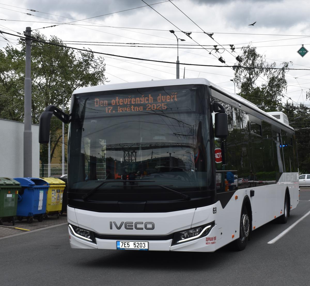 Ze dne otevřených dveří v Dopravním podniku města Pardubic