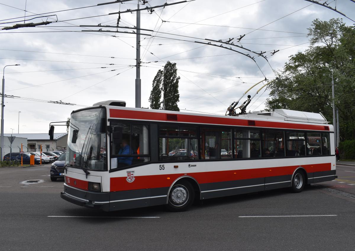 Ze dne otevřených dveří v Dopravním podniku města Pardubic