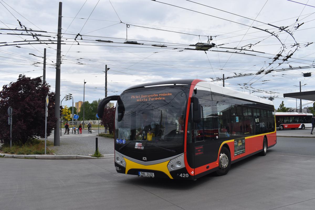 Ze dne otevřených dveří v Dopravním podniku města Pardubic