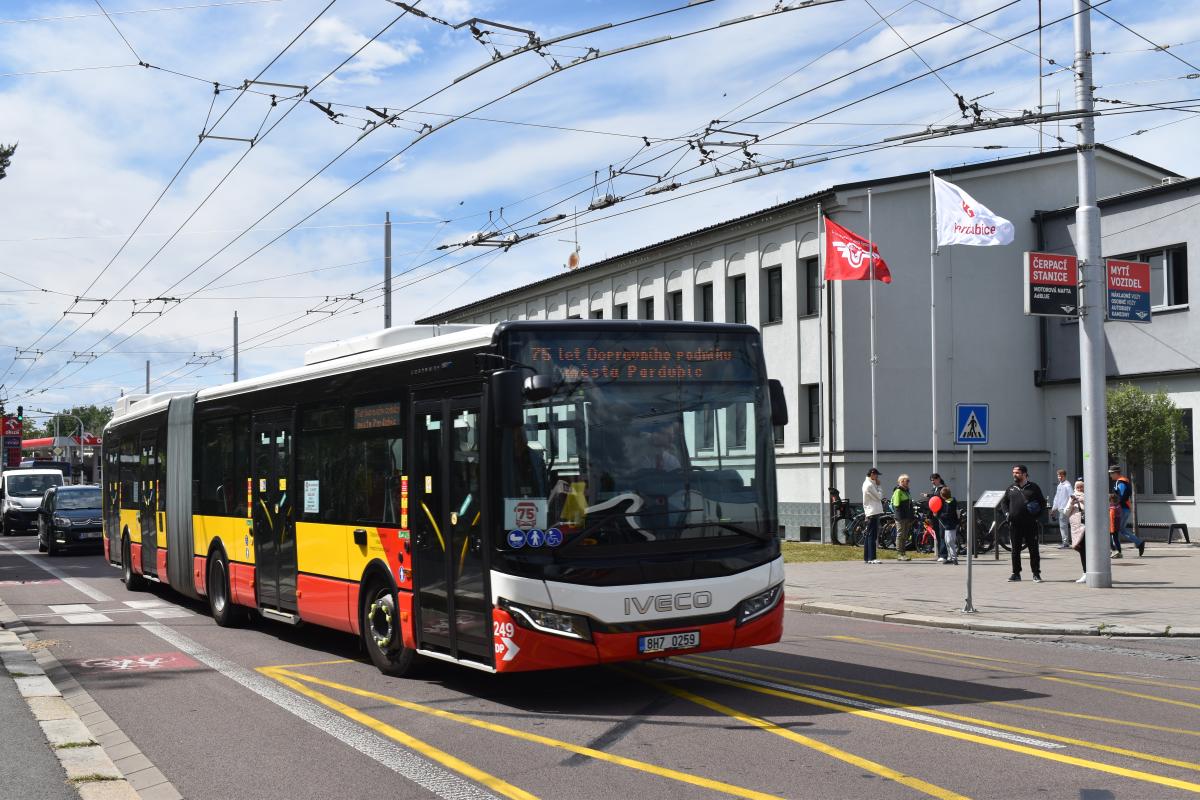Ze dne otevřených dveří v Dopravním podniku města Pardubic