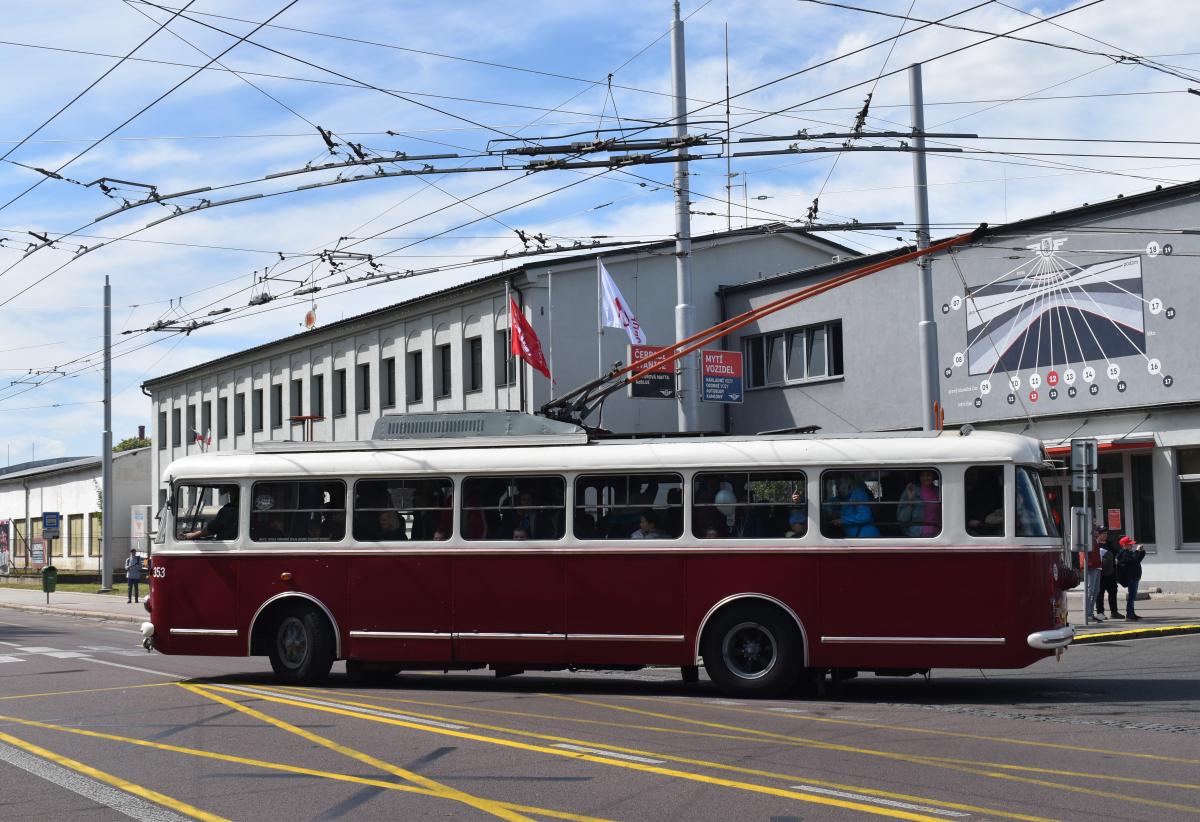 Ze dne otevřených dveří v Dopravním podniku města Pardubic