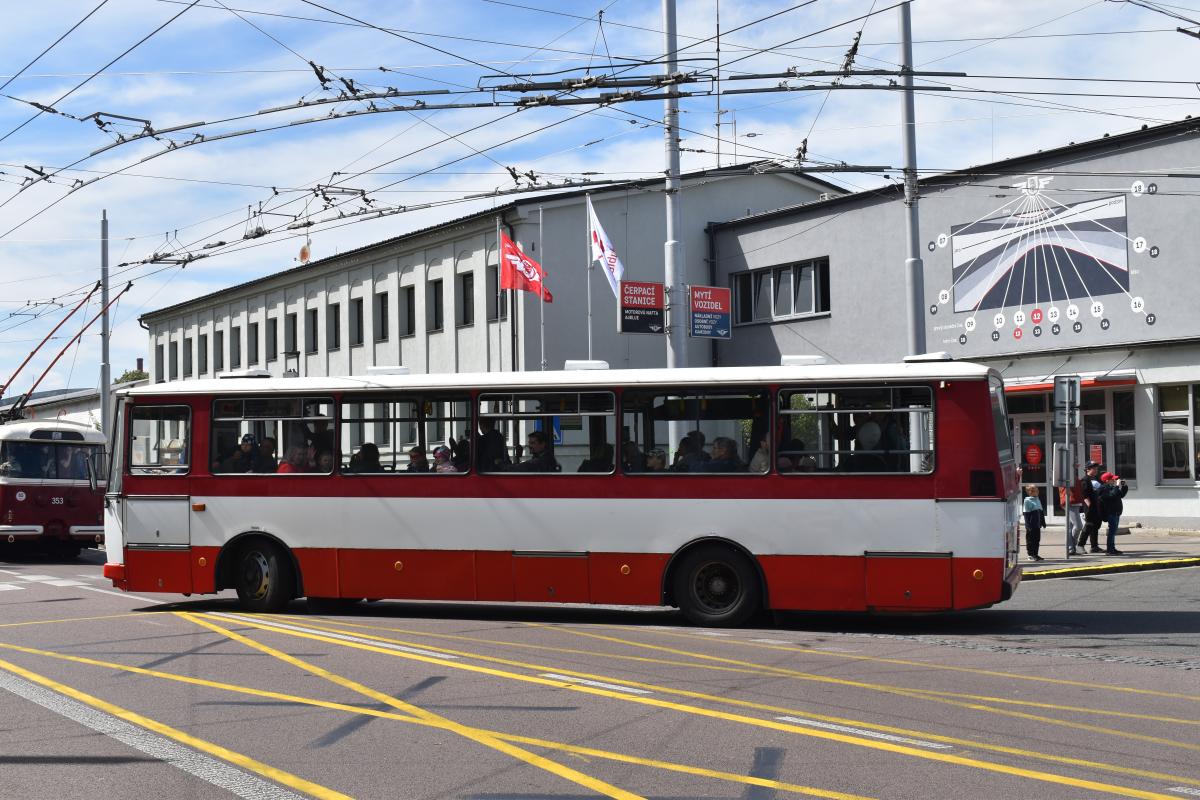 Ze dne otevřených dveří v Dopravním podniku města Pardubic