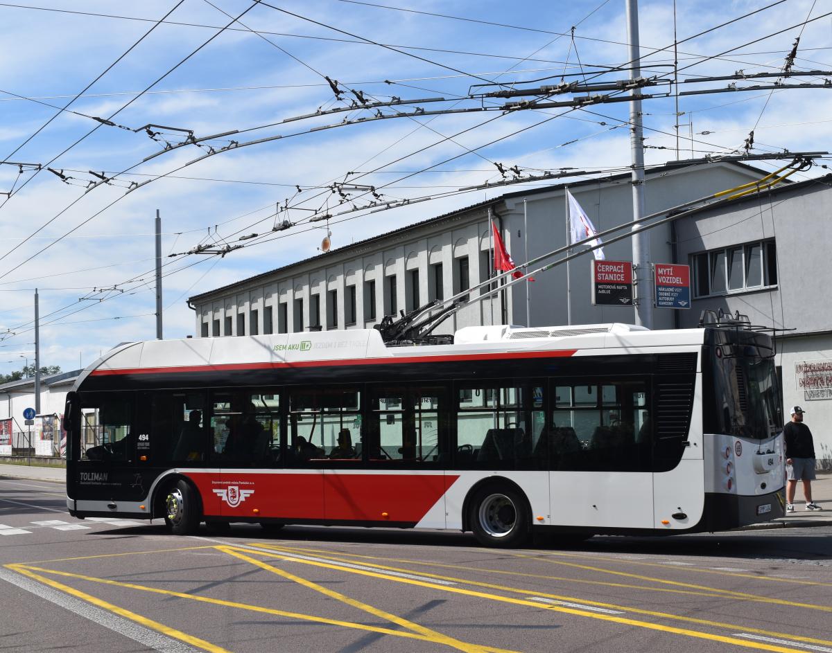 Ze dne otevřených dveří v Dopravním podniku města Pardubic