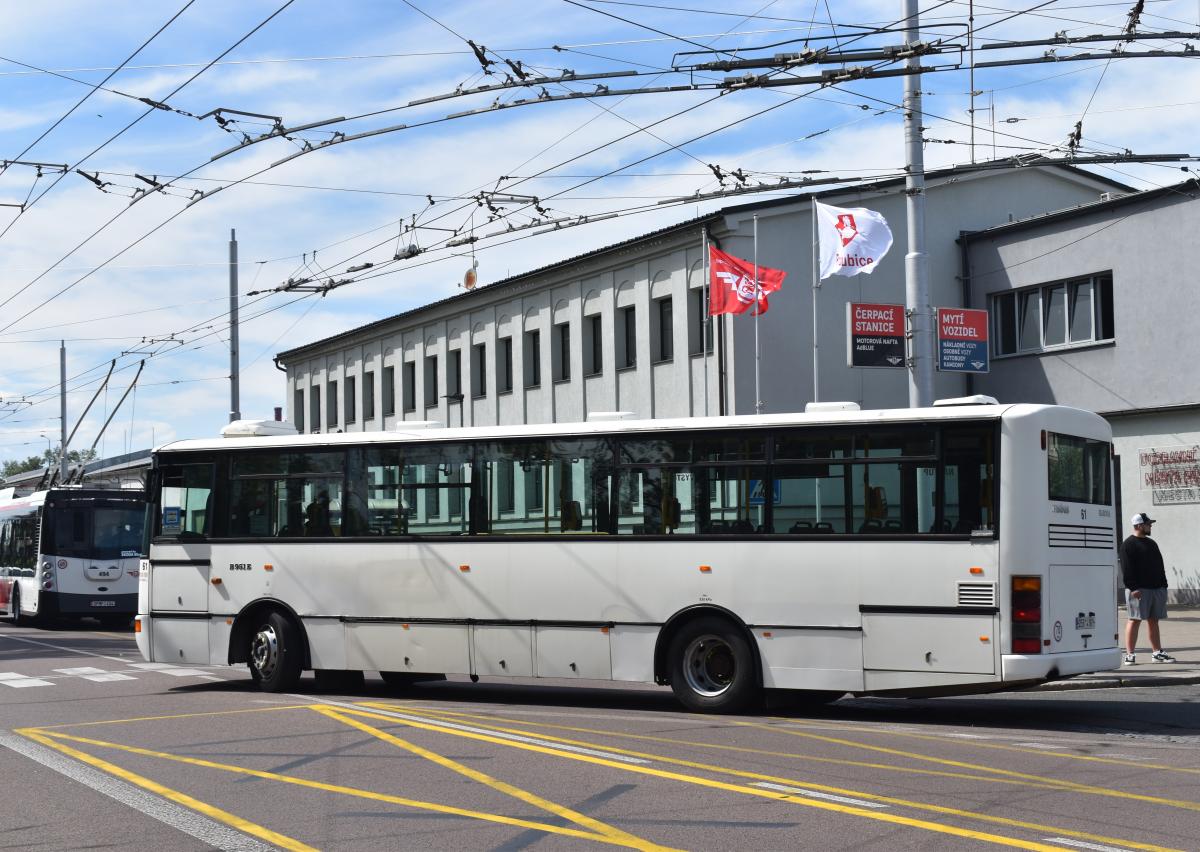 Ze dne otevřených dveří v Dopravním podniku města Pardubic