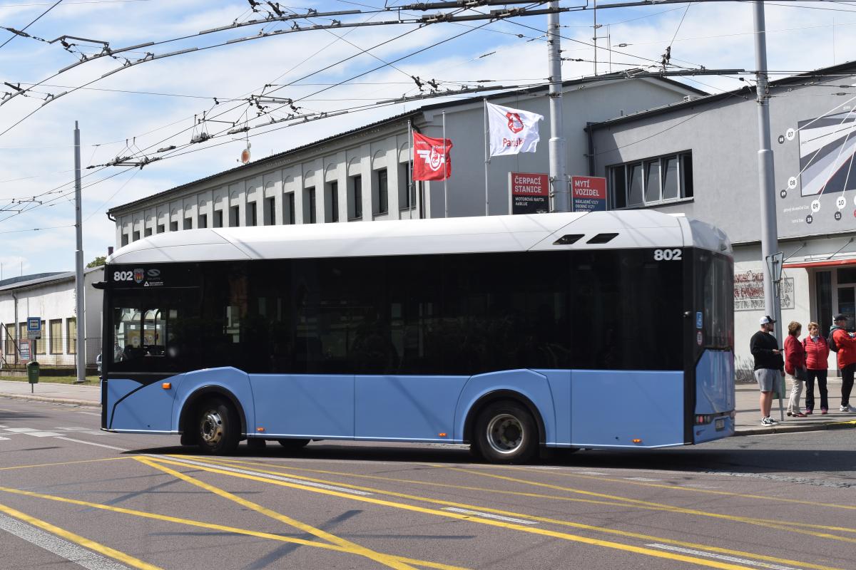 Ze dne otevřených dveří v Dopravním podniku města Pardubic