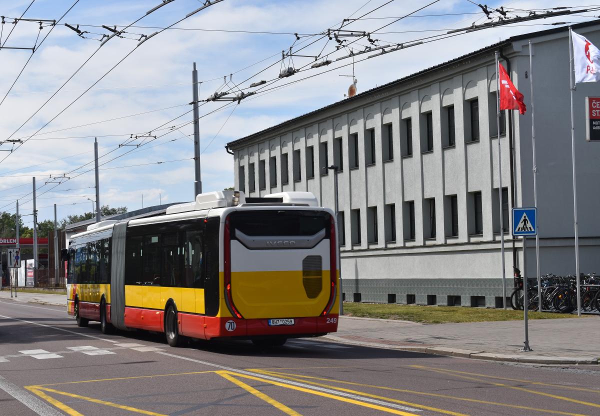 Ze dne otevřených dveří v Dopravním podniku města Pardubic