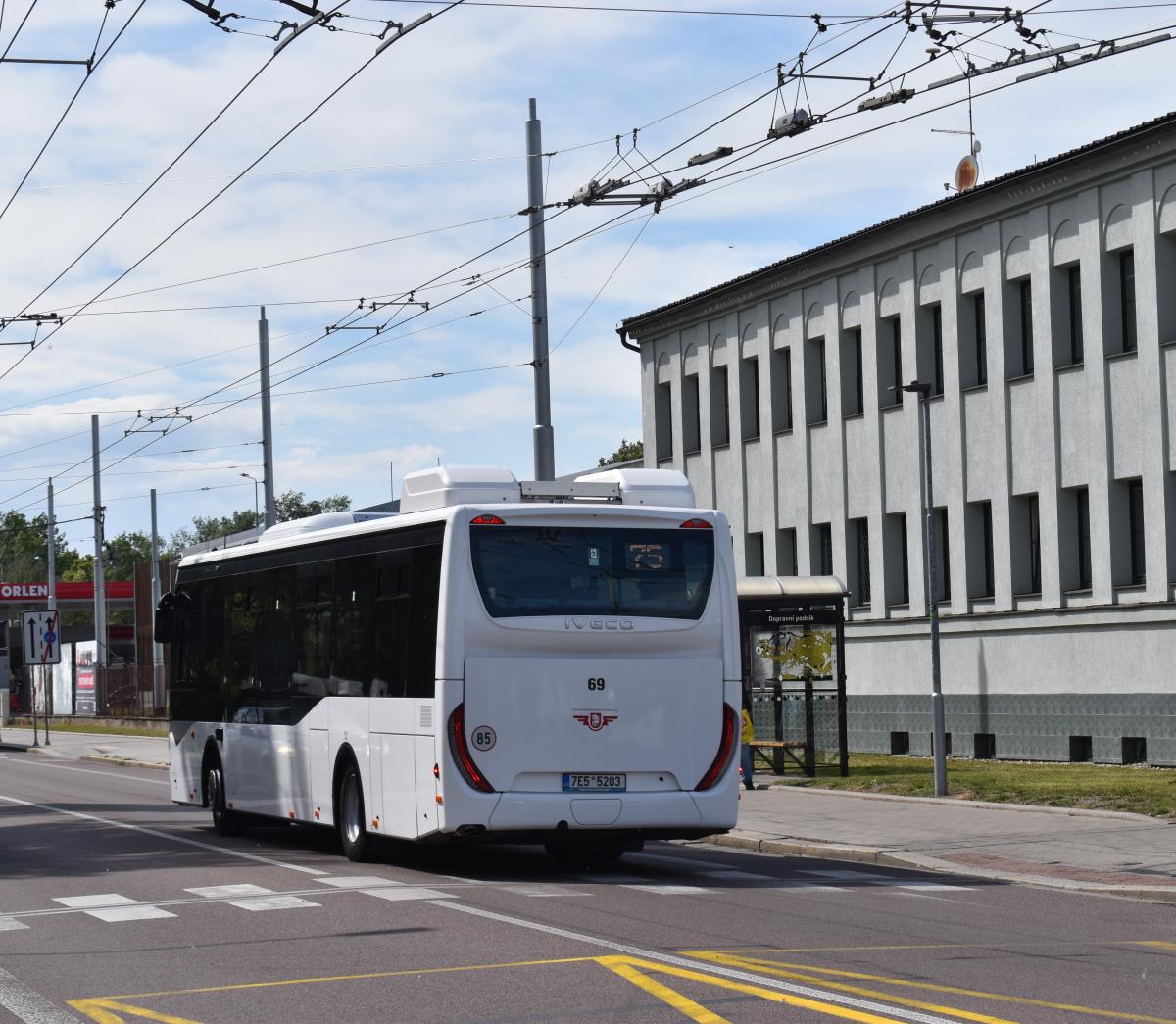 Ze dne otevřených dveří v Dopravním podniku města Pardubic