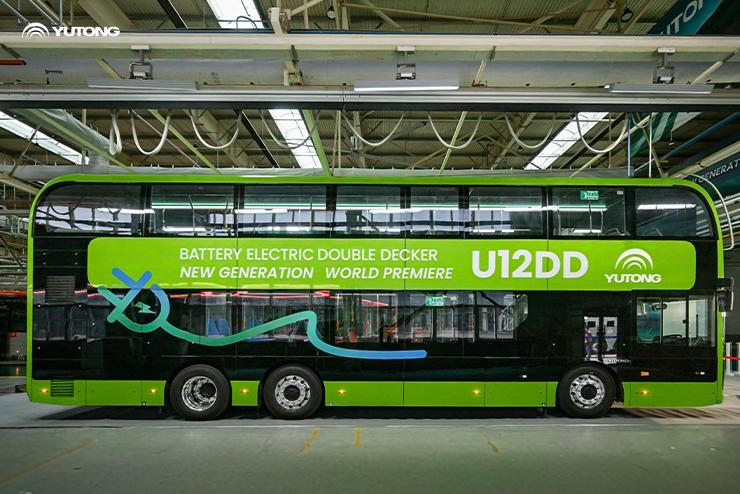 Yutong uvádí na trh nový vlajkový double decker U12DD
