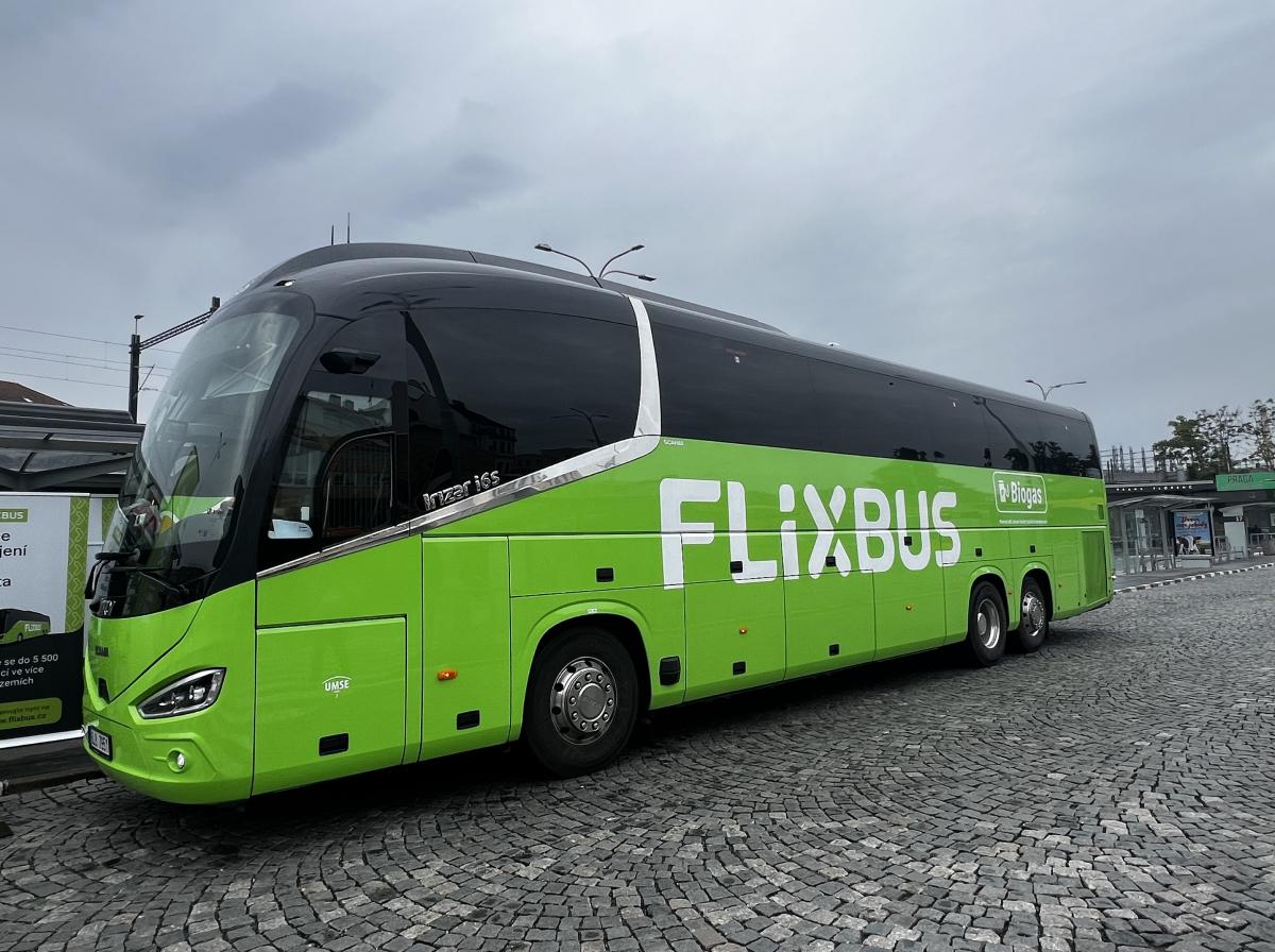 FlixBus a UMSE posílají do provozu první autobusy na LNG v Česku