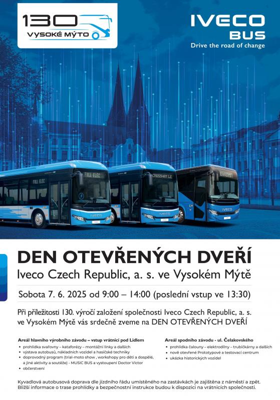 Sobota 7. června ve Vysokém Mýtě ve znamení oslav firmy Sodomka