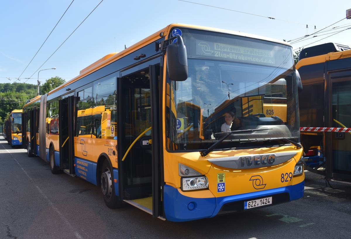 Do Zlína a Otrokovic přijedou z Francie nové autobusy URBANWAY