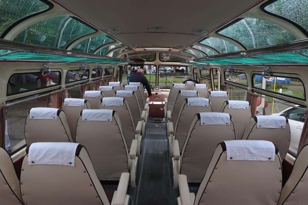 Premiéra autobusu Škoda 706 LUX č. 1  z roku 1956 