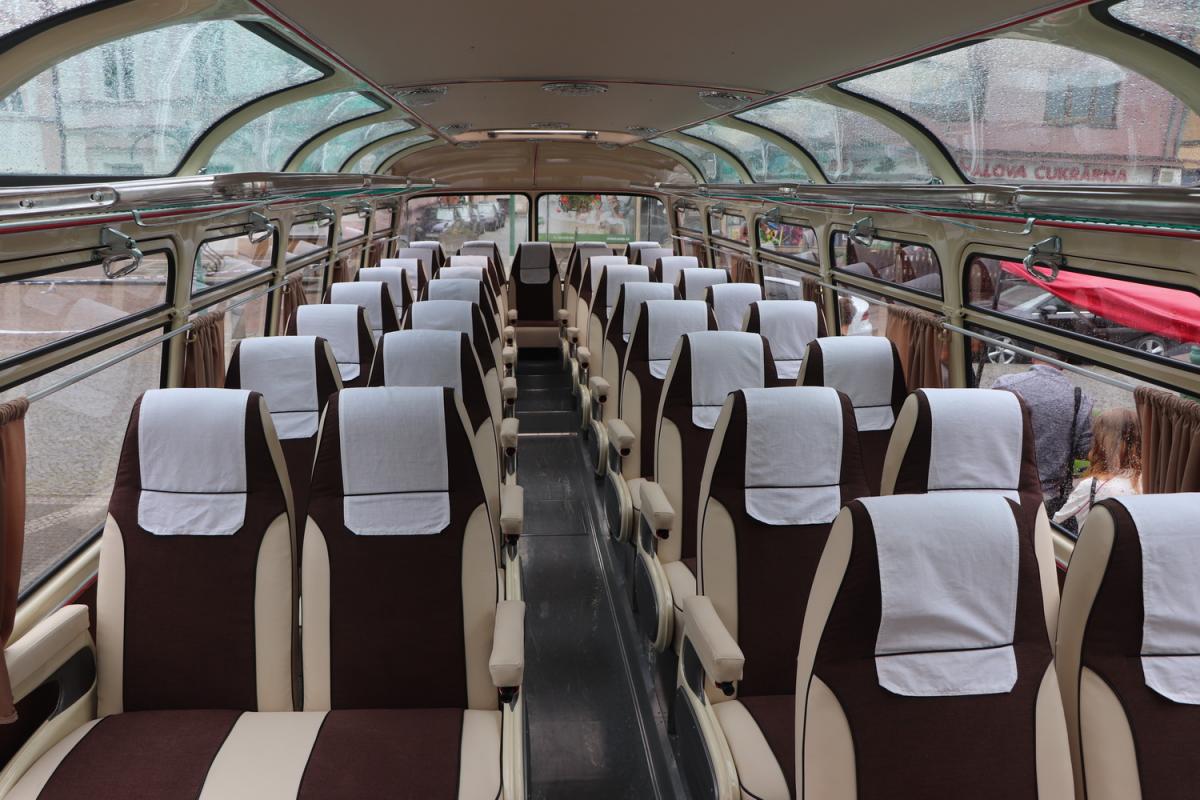Premiéra autobusu Škoda 706 LUX č. 1  z roku 1956 