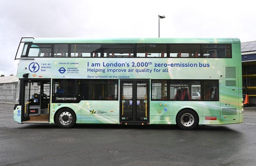 Londýn má 2 000 autobusů s nulovými emisemi