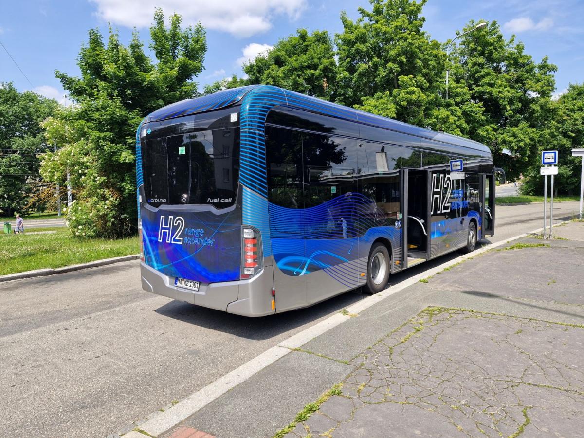 Na Plzeňsku se svezete autobusem Mercedes-Benz eCitaro
