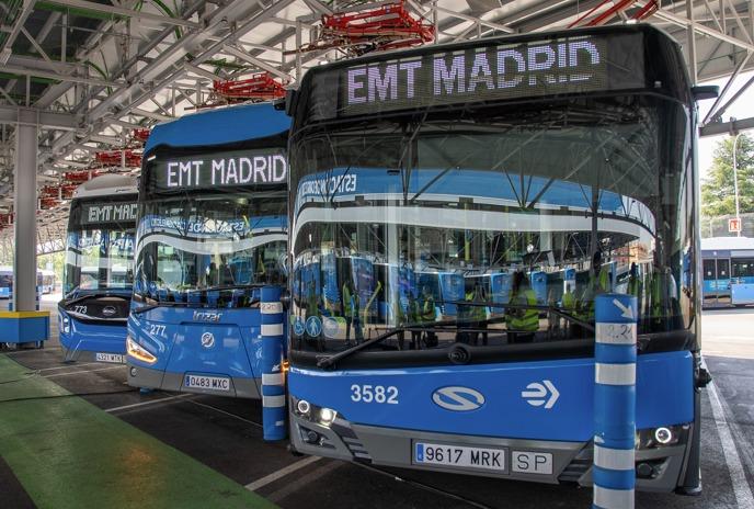 Madrid dosáhl flotily 450 elektrických autobusů na 45 linkách 