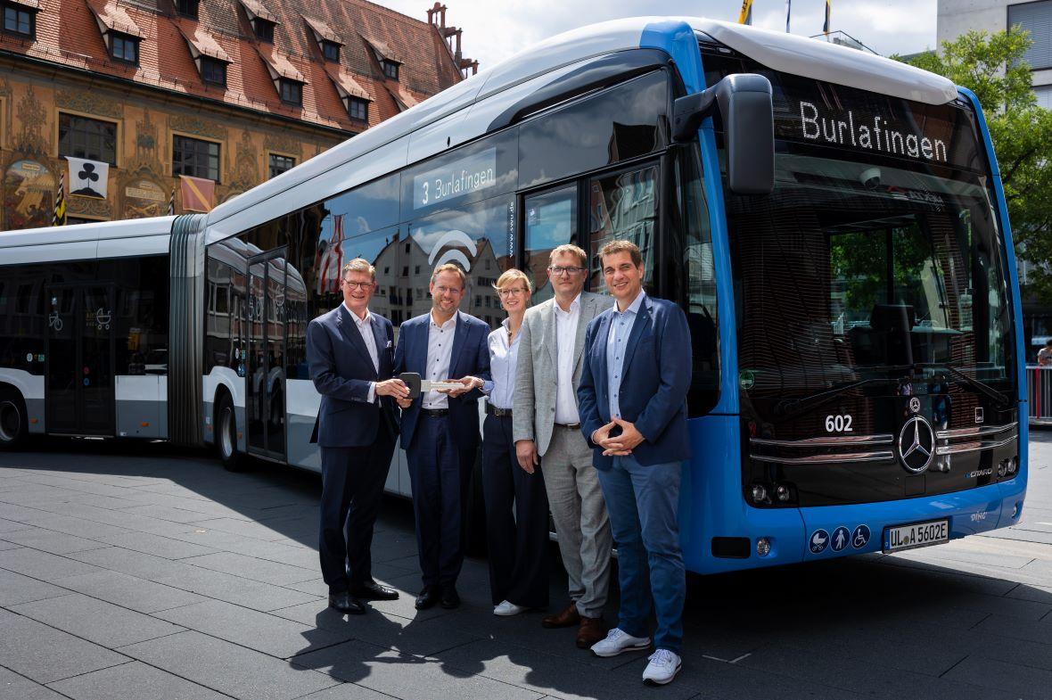 37 autobusů eCitaro pro Ulm a Neu-Ulm
