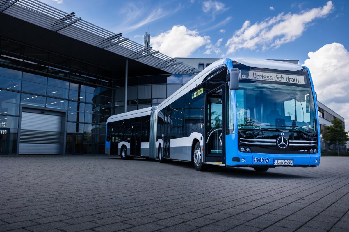 37 autobusů eCitaro pro Ulm a Neu-Ulm