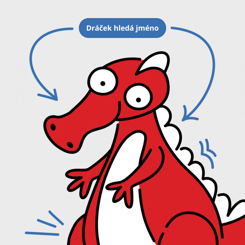 Brno vybírá jméno pro červeného dráčka, maskota MHD