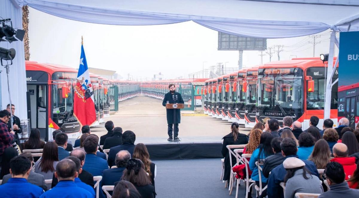 Santiago v Chile během osmi měsíců uvede do provozu 1 800 elektrických autobusů