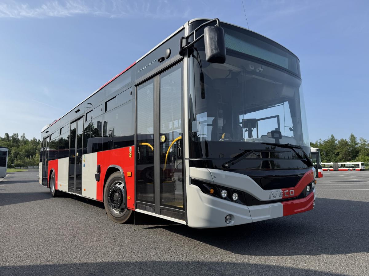 První autobusy IVECO Streetway se systémy ADAS v Praze