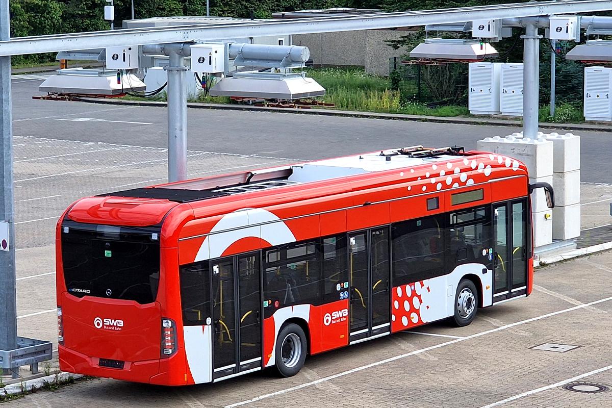 Deset elektrických autobusů eCitaro pro Bonn