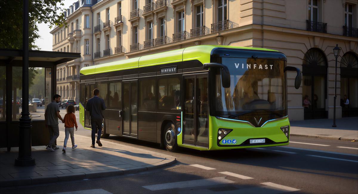VinFast poprvé na mezinárodním veletrhu, míří z Vietnamu na Busworld 2025