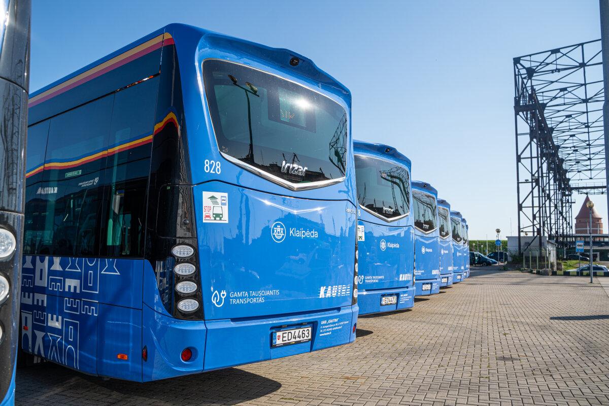 Litevská Klaipėda se 40 elektrickými autobusy Irizar