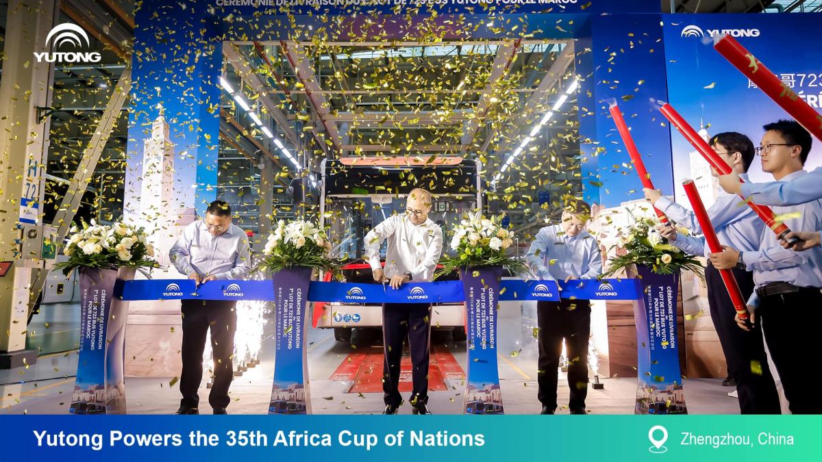 Maroko bude mít pro AFCON 2025 od Yutong 723 autobusů