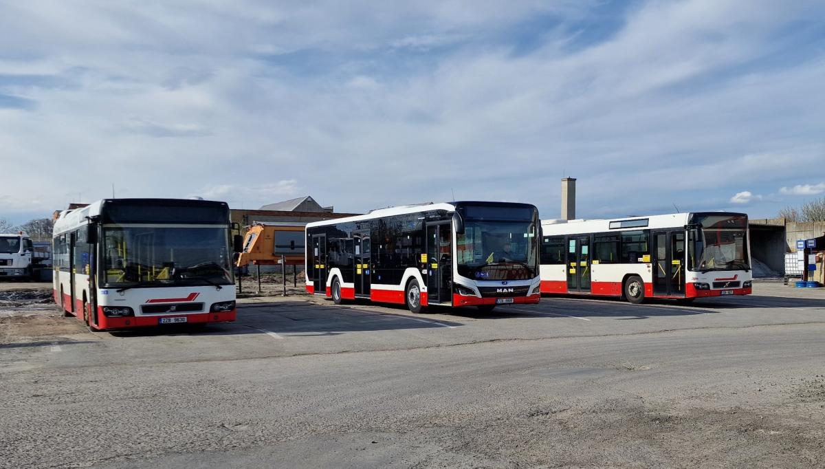 Kroměříž koupila čtyři nové elektrické autobusy MAN