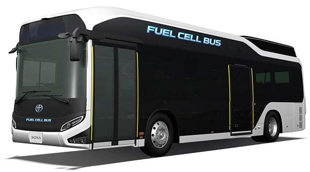 Isuzu a Toyota uvedou v roce 2026 autobus s palivovými články