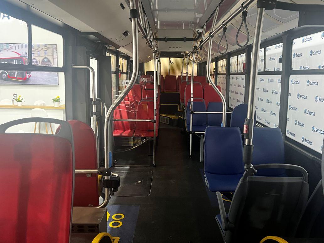 Pražský elektrobus SOR ENS 12 v Bruselu 