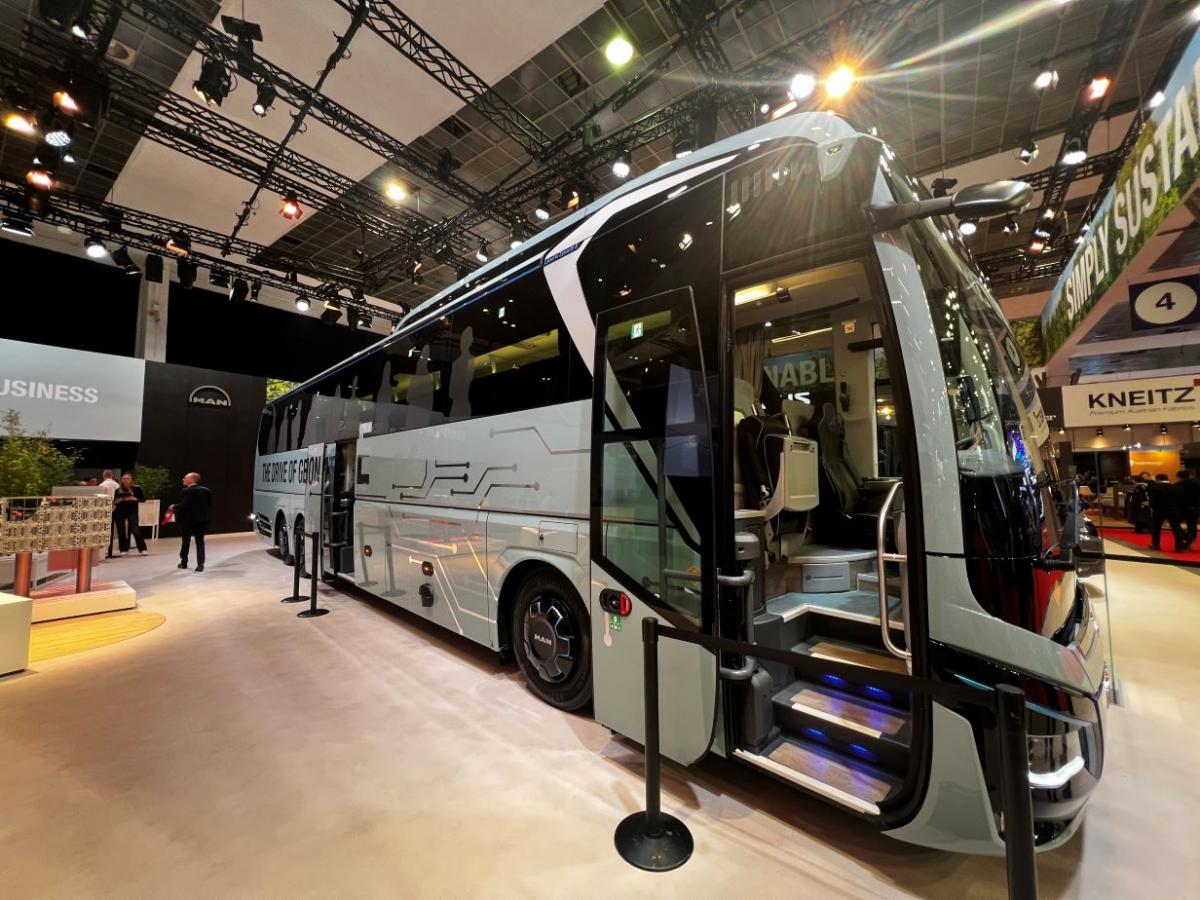 Nový MAN eCoach získal ocenění &quot;Udržitelný autokar 2026&quot;