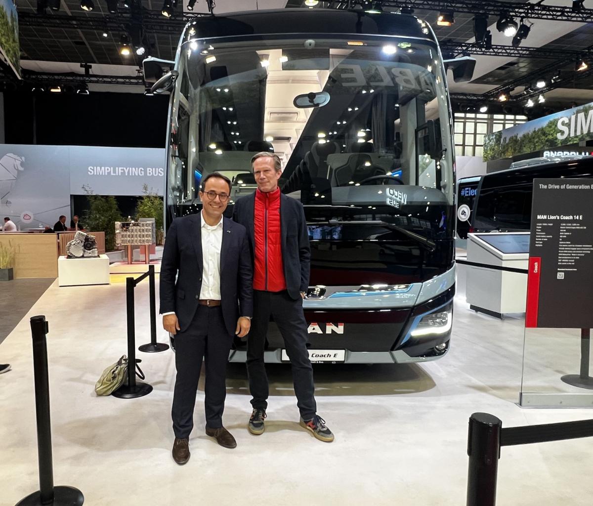 Nový MAN eCoach získal ocenění &quot;Udržitelný autokar 2026&quot;