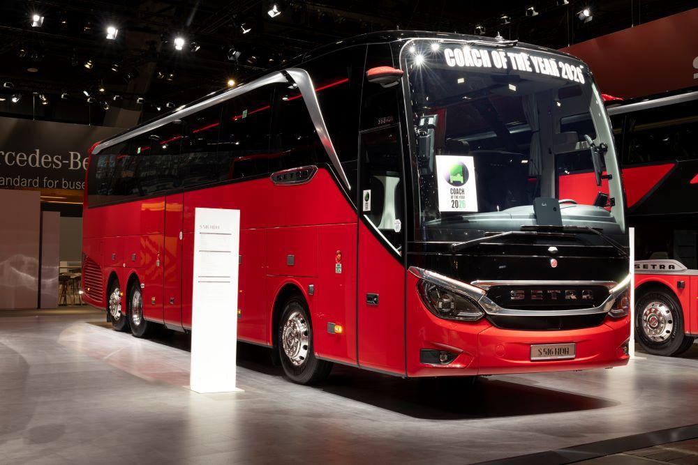 "Autobusem roku 2026" je Setra TopClass