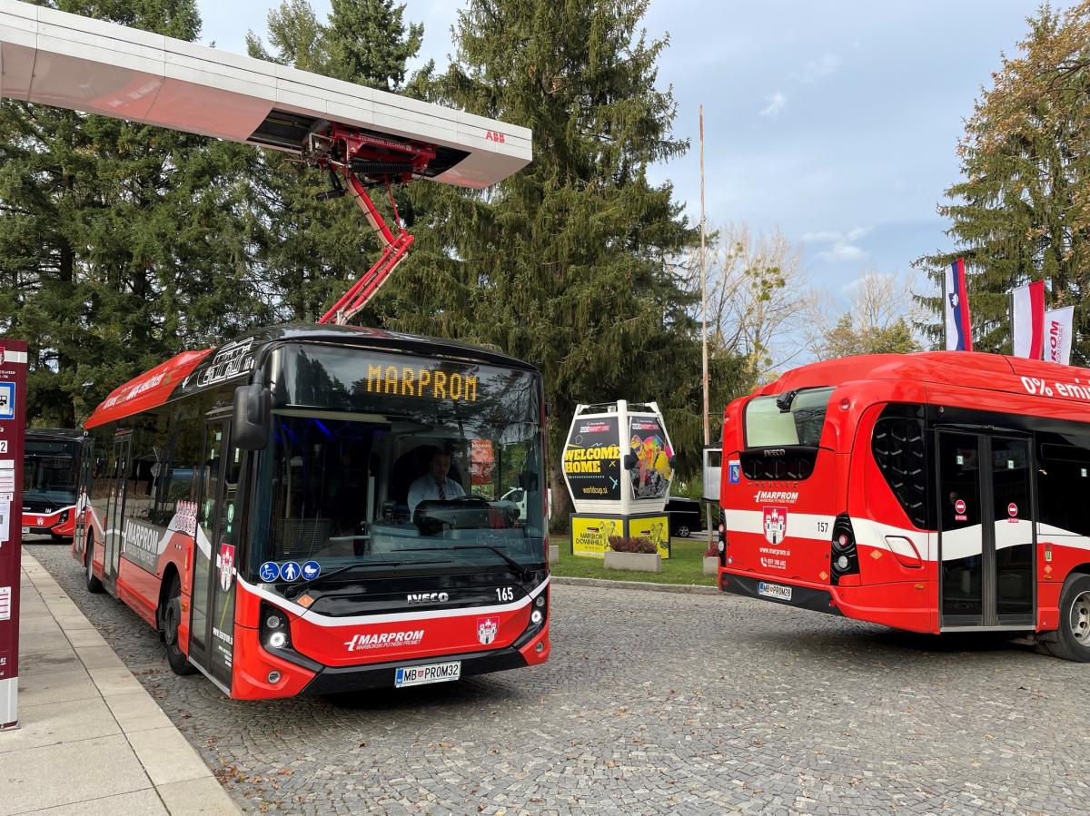 Městská doprava v Mariboru se čtyřmi novými elektrobusy E-WAY