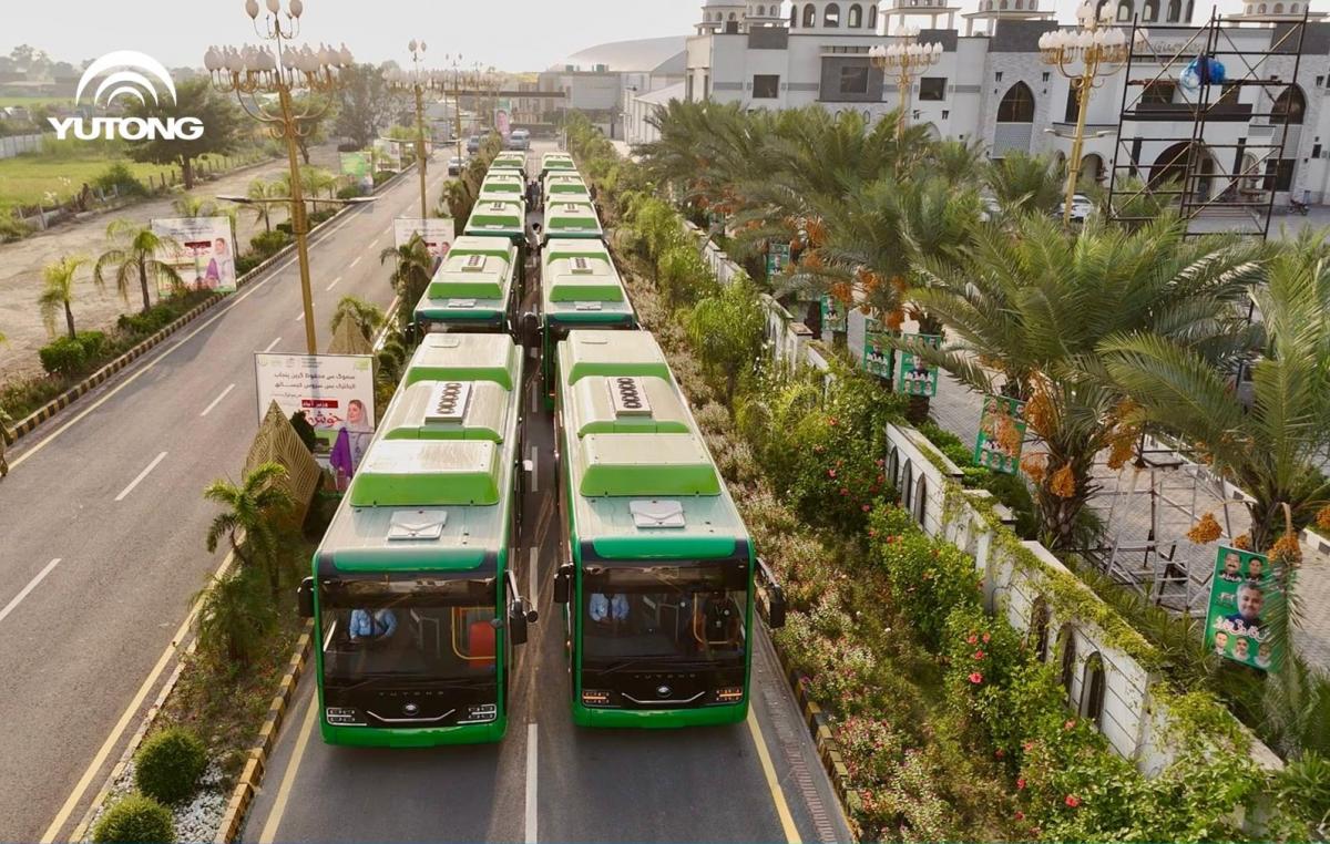 Yutong dodal do Uzbekistánu a Pákistánu 600 elektrických autobusů
