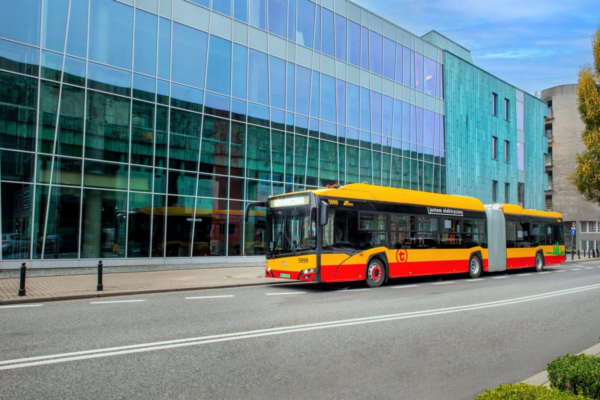 MZA Varšava kupuje elektrické autobusy Solaris a Yutong