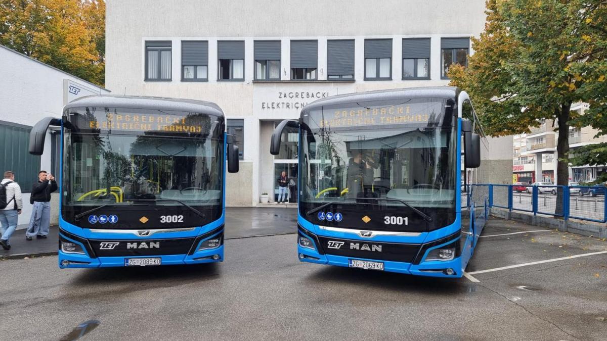 Chorvatský Záhřeb získá příští léto 70 elektrických autobusů