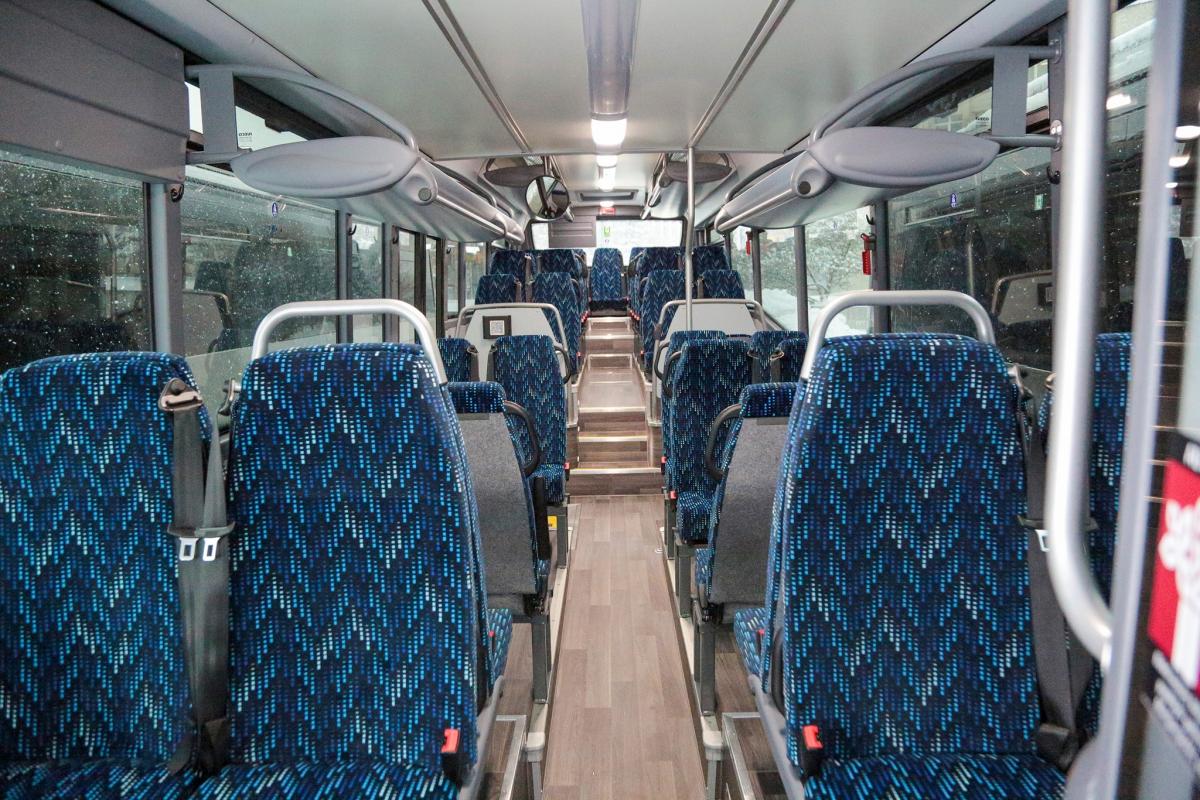 V Marijampolé na jihu Litvy představily nové autobusy Crossway