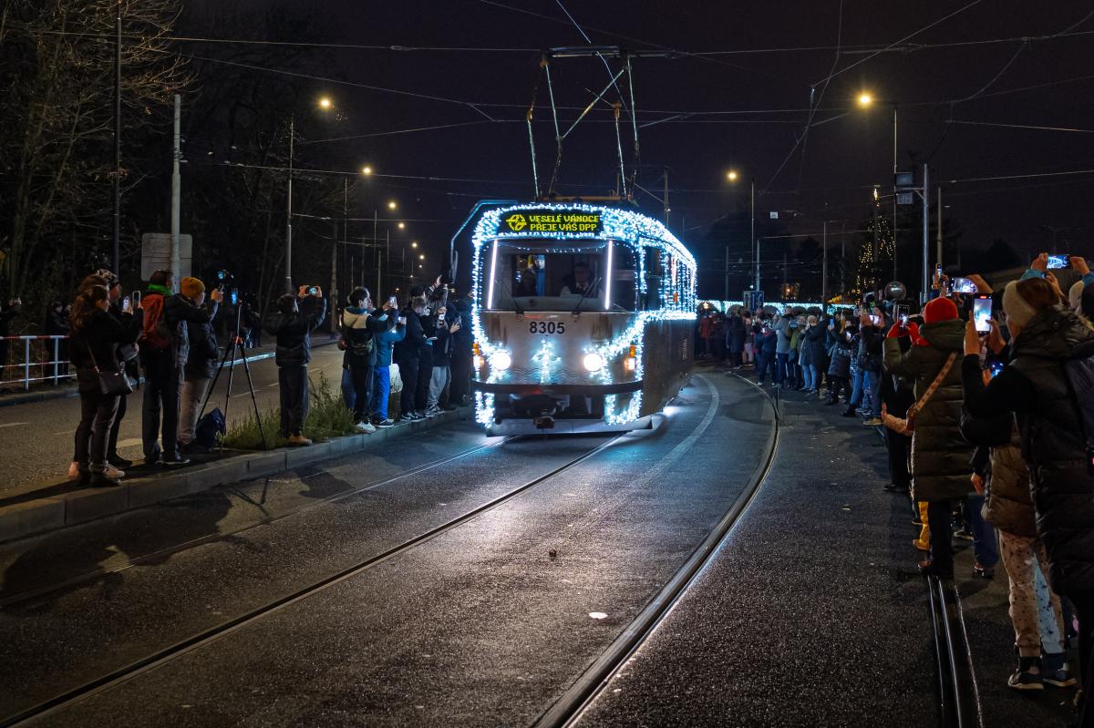 Praha se v sobotu 29. listopadu vánočně rozsvítila 
