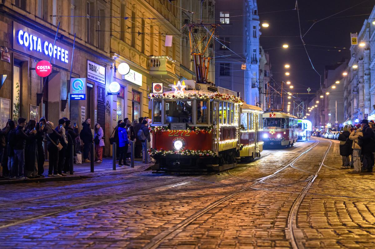 Praha se v sobotu 29. listopadu vánočně rozsvítila 