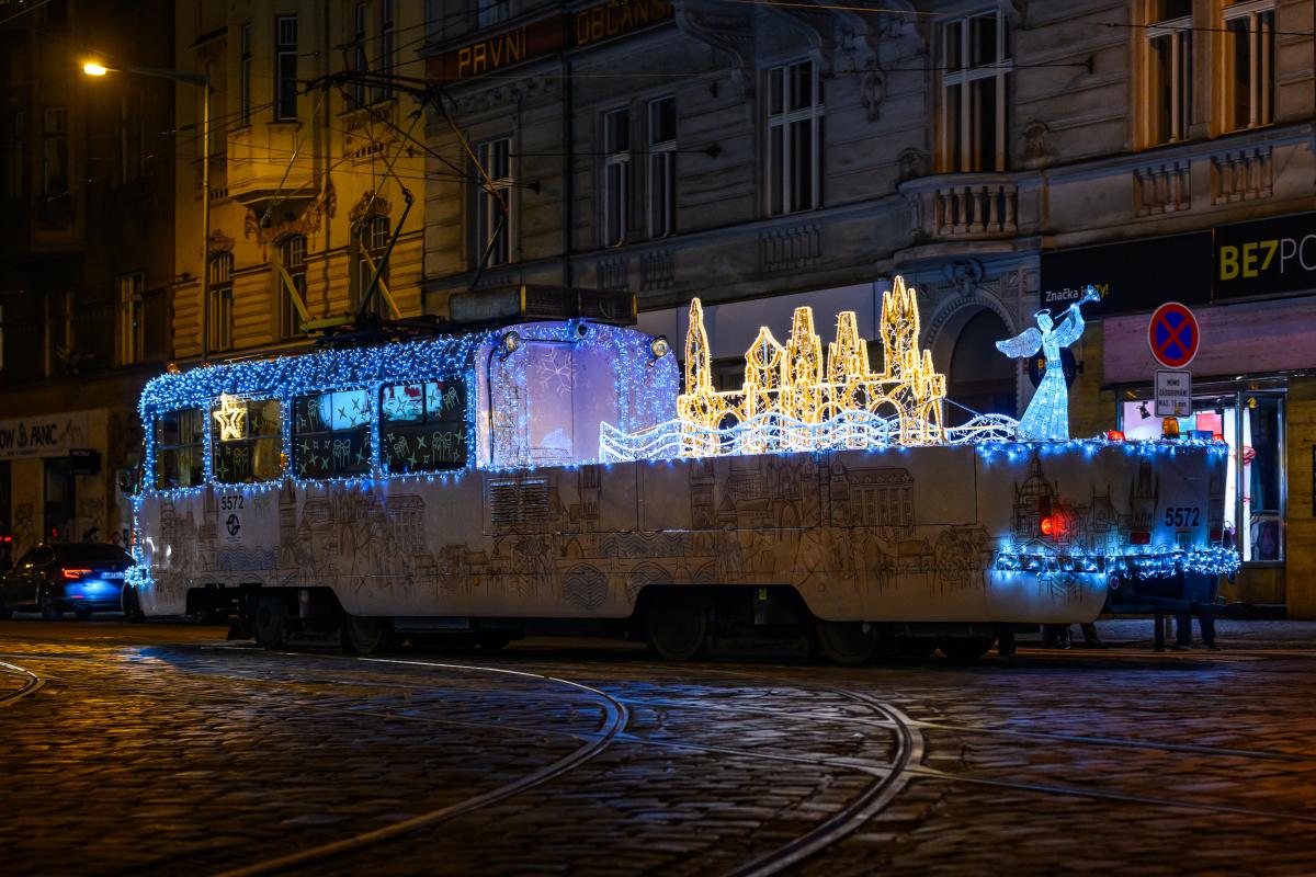Praha se v sobotu 29. listopadu vánočně rozsvítila 