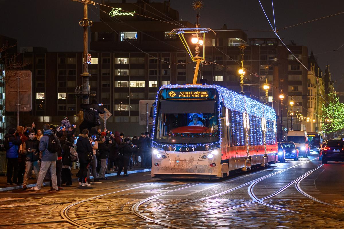 Praha se v sobotu 29. listopadu vánočně rozsvítila 
