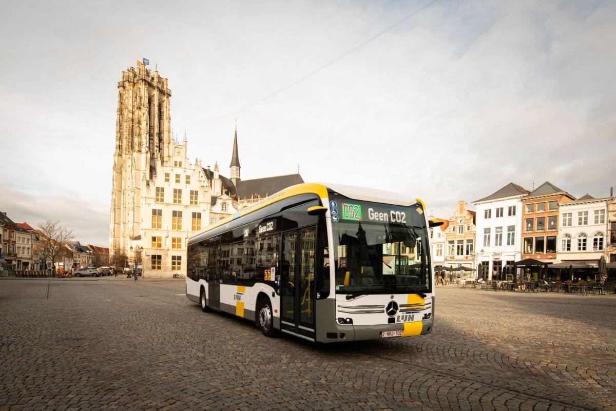 Až 500 elektrických autobusů e-Citaro pro vlámskou De Lijn 