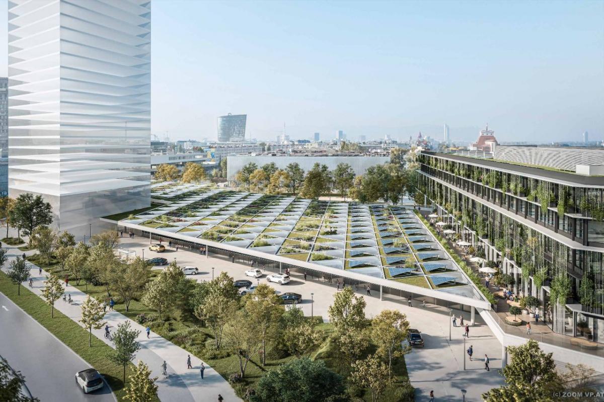 Vídeň buduje moderní terminál pro dálkové autobusy