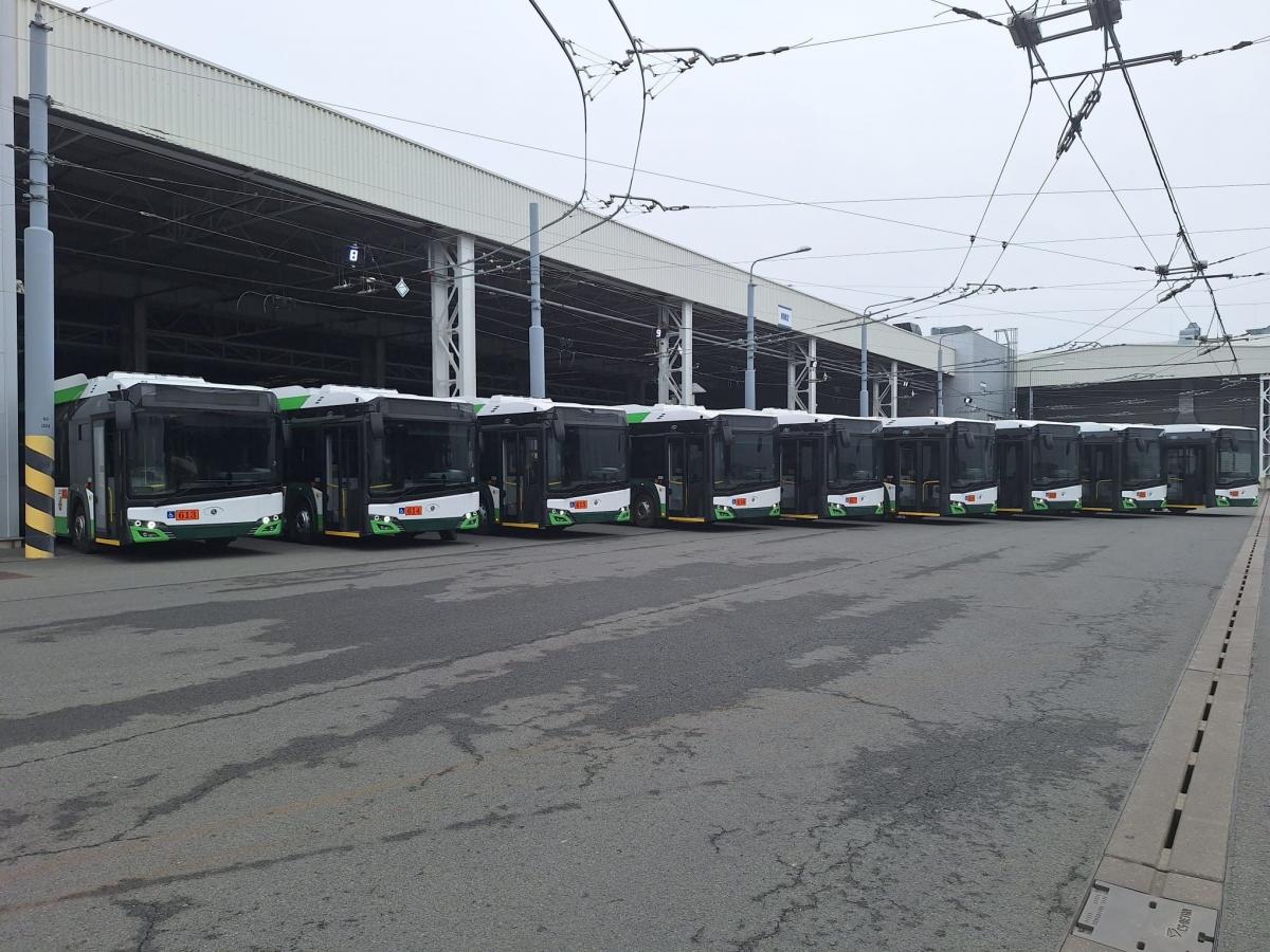 Nové bateriové trolejbusy pro Plzeň